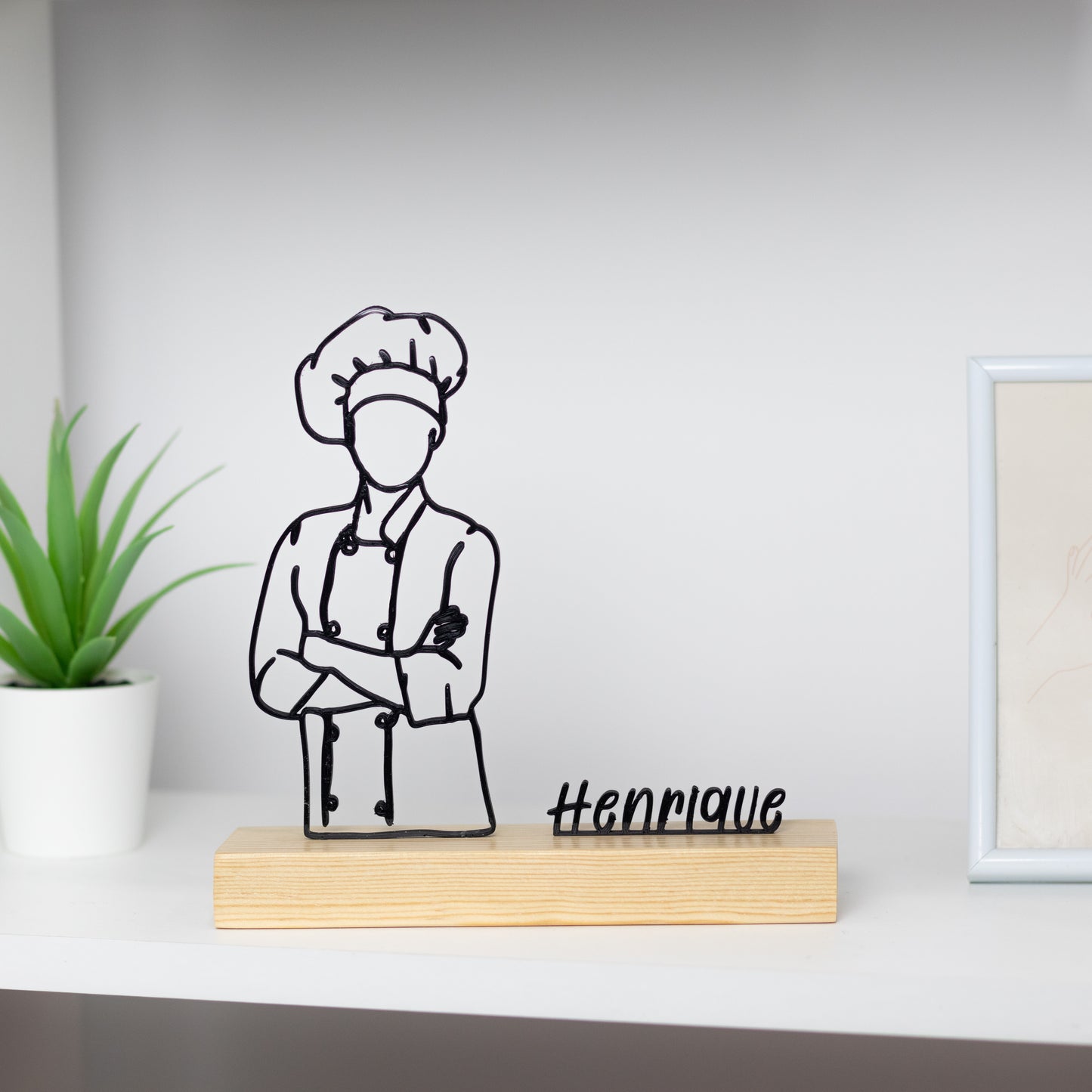 chef cozinheiro idéia prenda personalizada