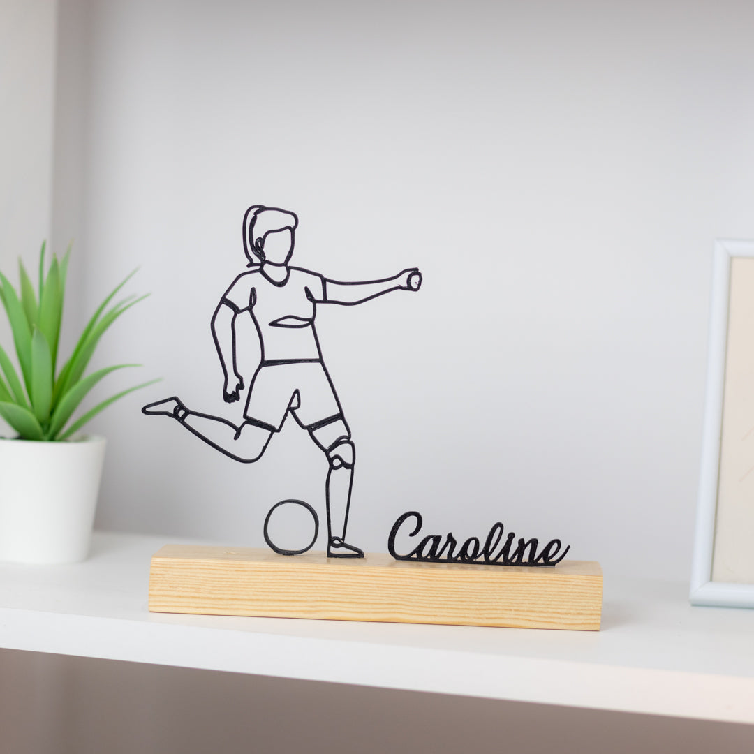 futebol femenino prenda personalizada