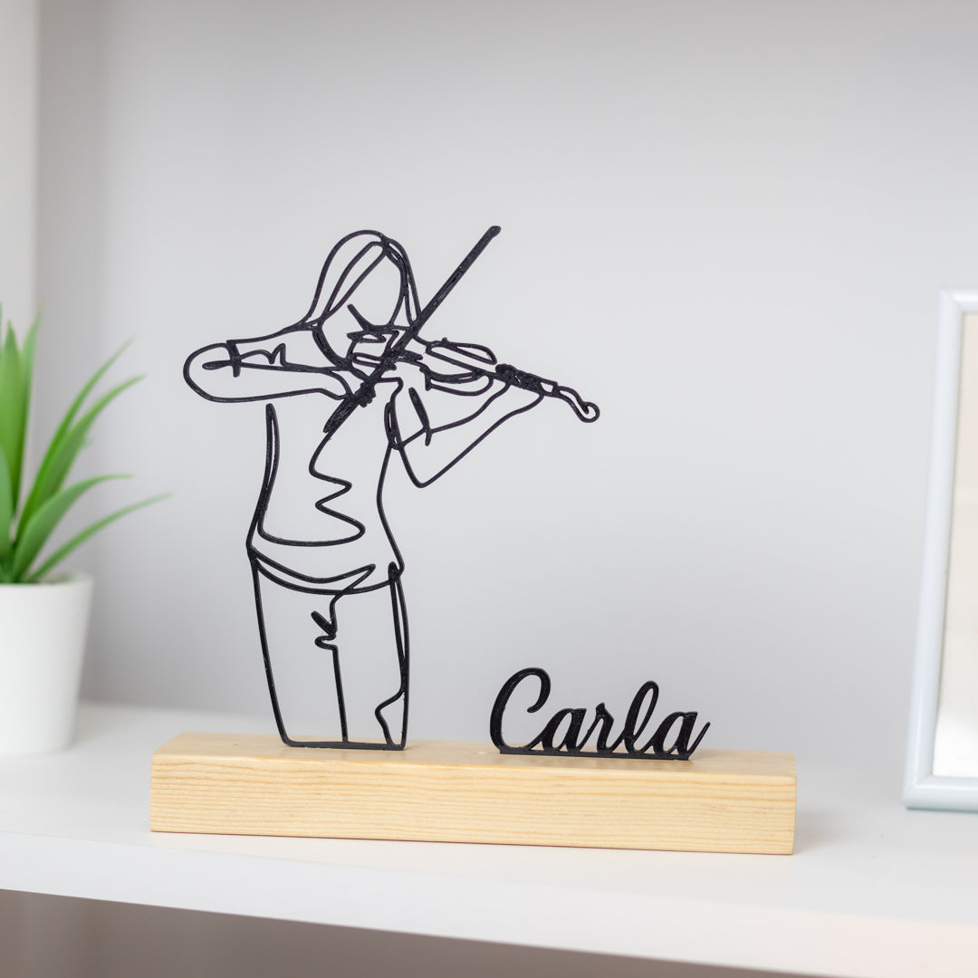 violino violinista portugal prenda personalizada