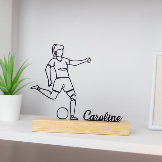 futebol femenino prenda personalizada