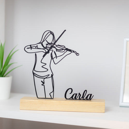 violino violinista portugal prenda personalizada
