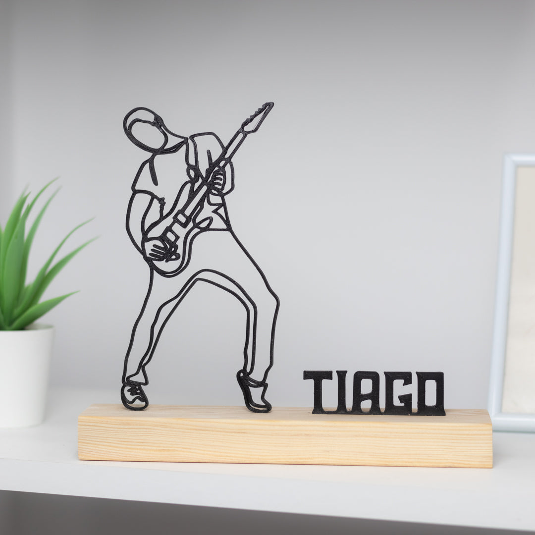 guitarra guitarrista personalized gift prenda personalizada