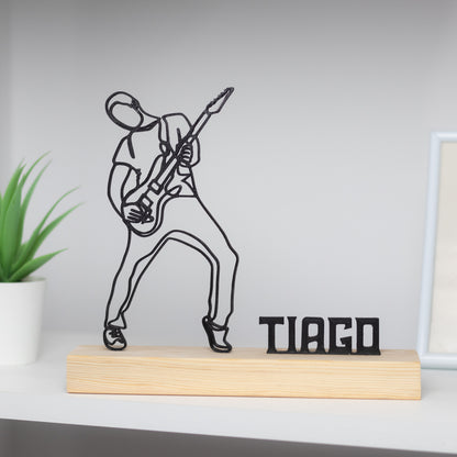 guitarra guitarrista personalized gift prenda personalizada
