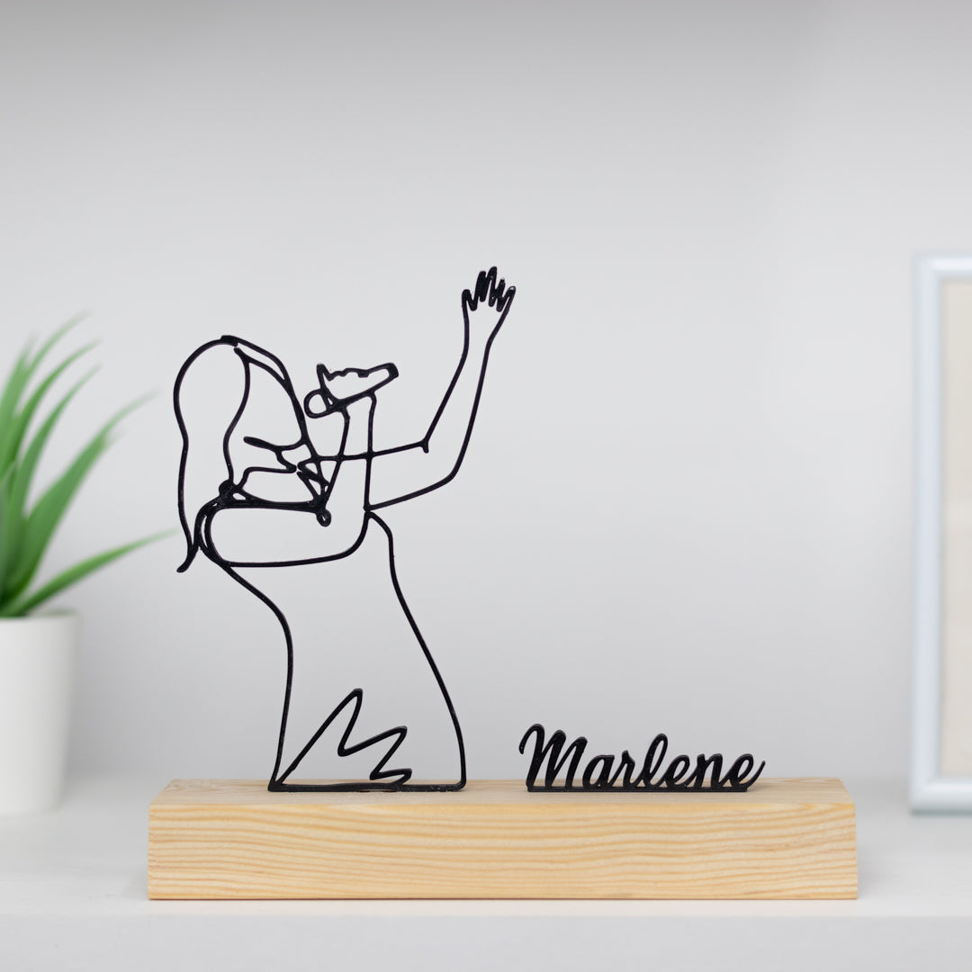 cantora prenda personalizada singer personalized gift
