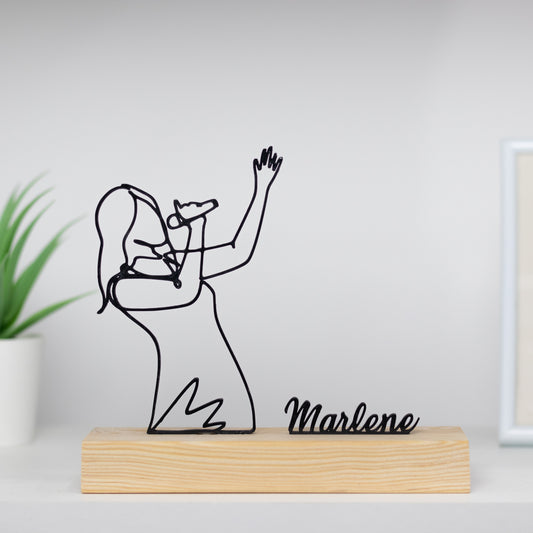 cantora prenda personalizada singer personalized gift