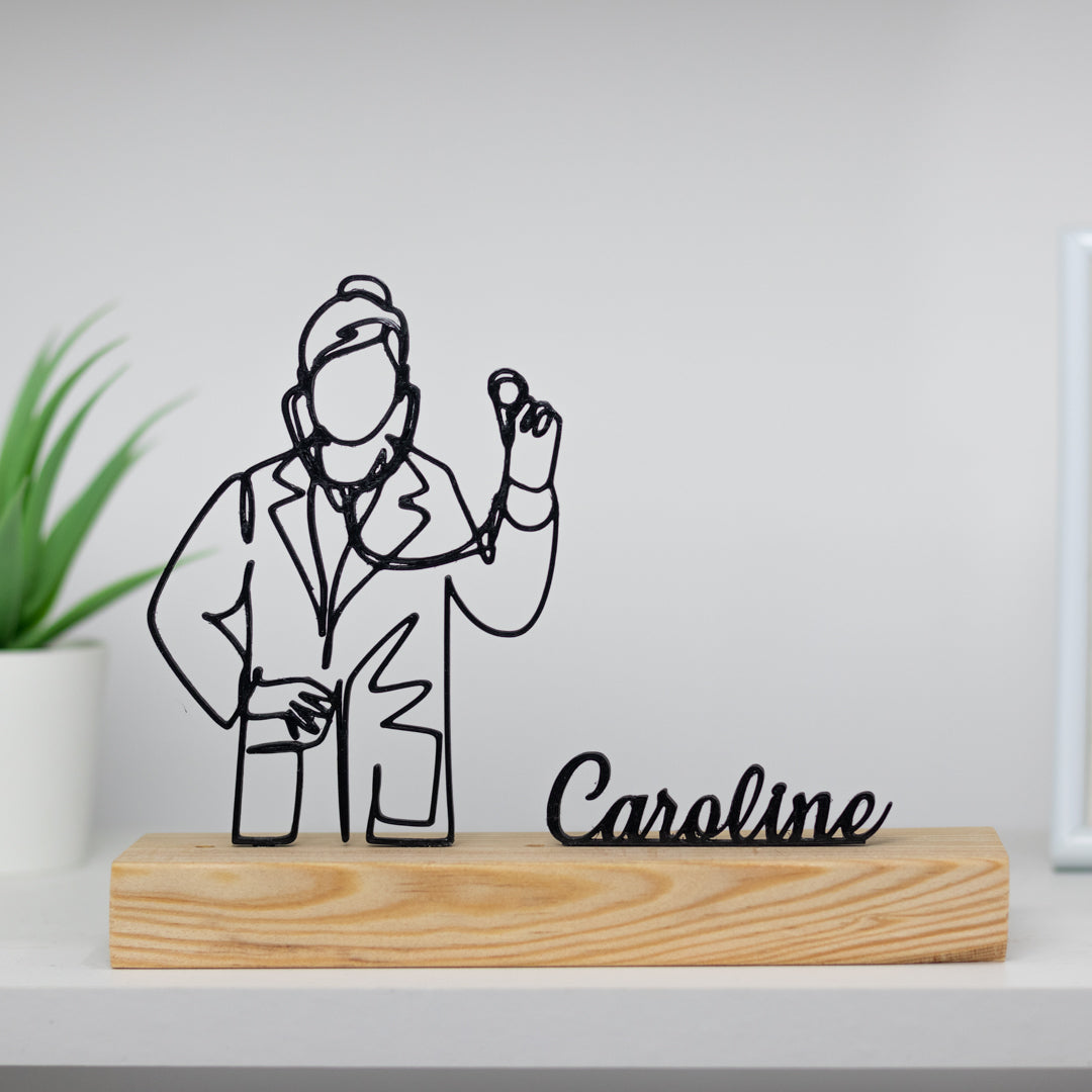 medica enfermeira prenda personalizada doctor nurse personalized gift