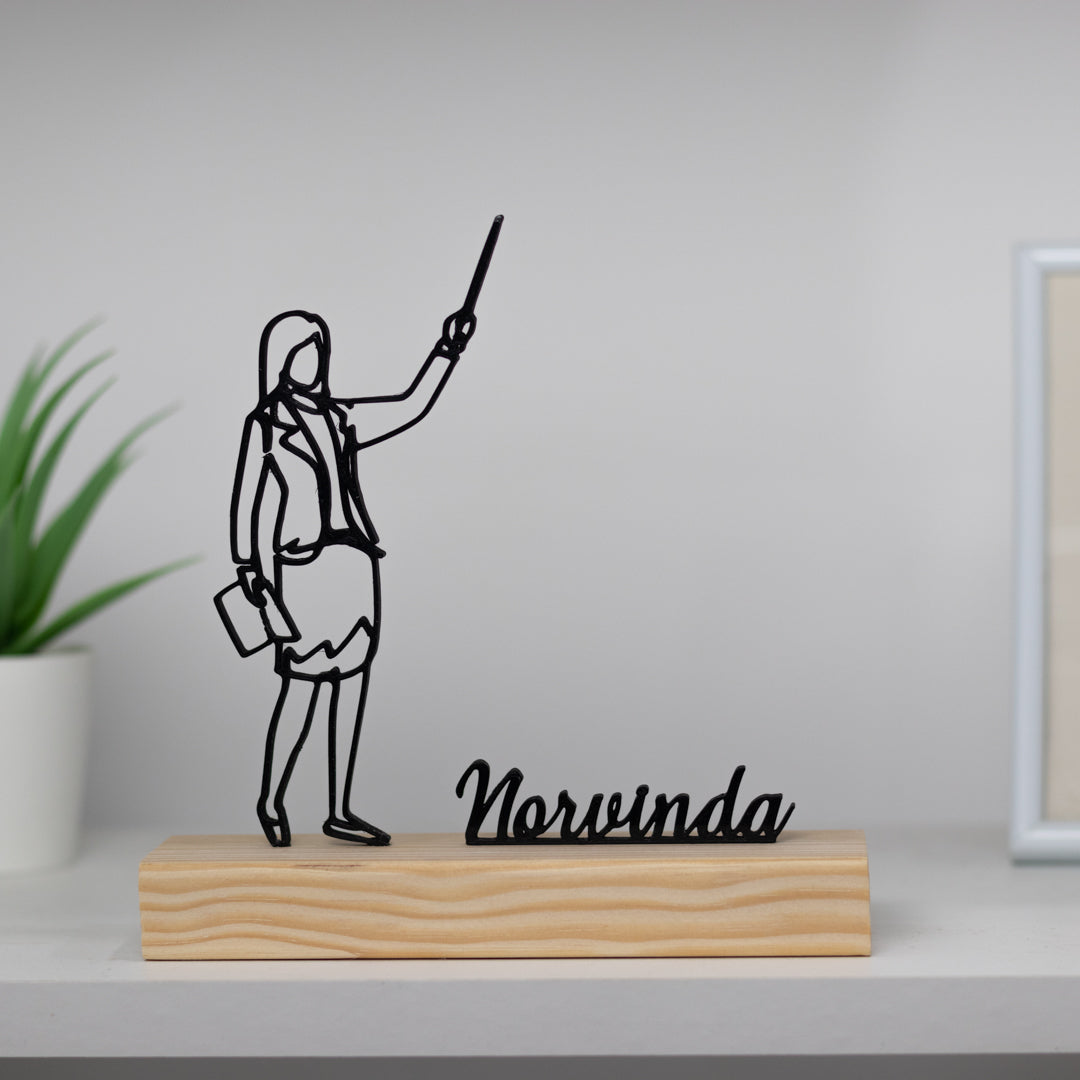 ideia criativa de presente para professora